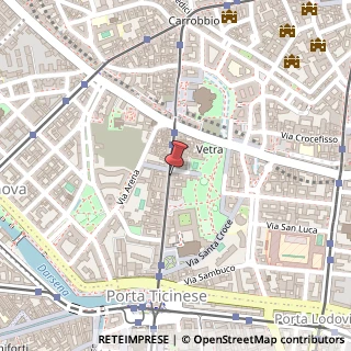 Mappa Corso di Porta Ticinese, 83, 20123 Milano, Milano (Lombardia)