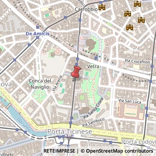 Mappa Corso di Porta Ticinese, 60, 20123 Milano, Milano (Lombardia)