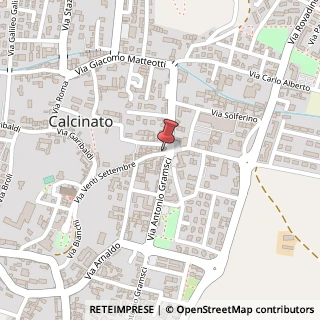 Mappa Via XX Settembre, 51, 25011 Calcinato, Brescia (Lombardia)