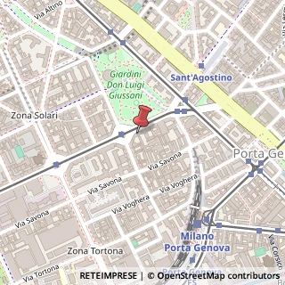 Mappa Via Andrea Solari, 11, 20144 Milano, Milano (Lombardia)