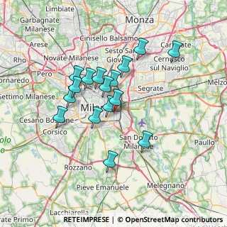 Mappa Viale Molise, 20137 Milano MI, Italia (5.87)