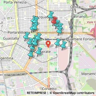 Mappa Viale Molise, 20137 Milano MI, Italia (0.842)
