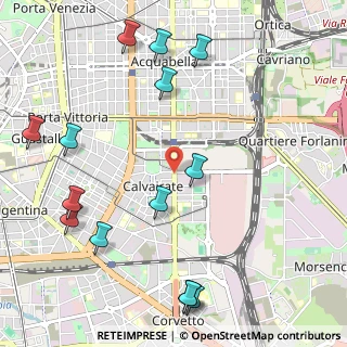 Mappa Viale Molise, 20137 Milano MI, Italia (1.35357)