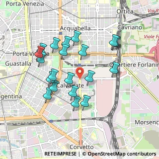 Mappa Viale Molise, 20137 Milano MI, Italia (0.8775)