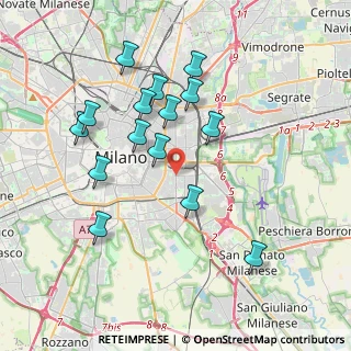 Mappa Viale Molise, 20137 Milano MI, Italia (3.67333)