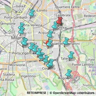 Mappa Viale Molise, 20137 Milano MI, Italia (1.893)
