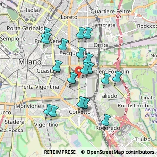 Mappa Viale Molise, 20137 Milano MI, Italia (1.6775)