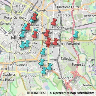 Mappa Viale Molise, 20137 Milano MI, Italia (1.9405)
