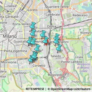 Mappa Via Cesare Lombroso, 20137 Milano MI, Italia (1.41267)