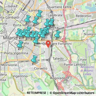 Mappa Via Cesare Lombroso, 20137 Milano MI, Italia (1.889)