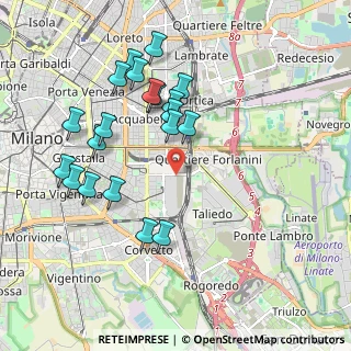 Mappa Via Cesare Lombroso, 20137 Milano MI, Italia (1.977)