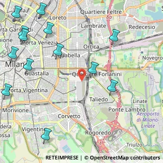 Mappa Via Cesare Lombroso, 20137 Milano MI, Italia (3.11077)