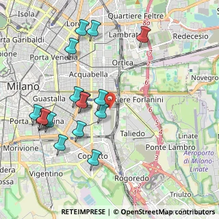 Mappa Via Cesare Lombroso, 20137 Milano MI, Italia (2.19647)