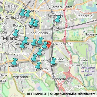 Mappa Via Cesare Lombroso, 20137 Milano MI, Italia (2.15176)