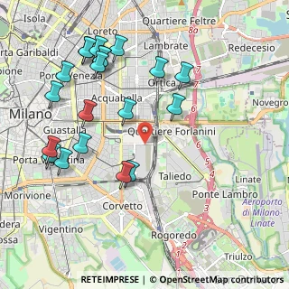Mappa Via Cesare Lombroso, 20137 Milano MI, Italia (2.2975)