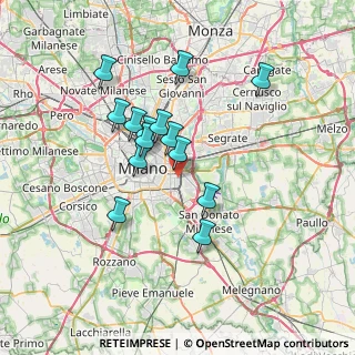 Mappa Via Cesare Lombroso, 20137 Milano MI, Italia (6.00357)