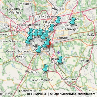 Mappa Via Cesare Lombroso, 20137 Milano MI, Italia (5.95467)