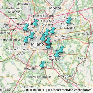 Mappa Via Cesare Lombroso, 20137 Milano MI, Italia (5.33714)