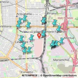 Mappa Via Cesare Lombroso, 20137 Milano MI, Italia (0.963)