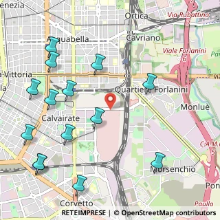Mappa Via Cesare Lombroso, 20137 Milano MI, Italia (1.33857)