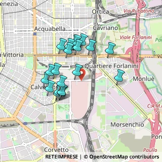 Mappa Via Cesare Lombroso, 20137 Milano MI, Italia (0.789)