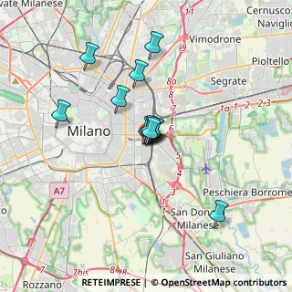 Mappa Via Cesare Lombroso, 20137 Milano MI, Italia (2.4225)
