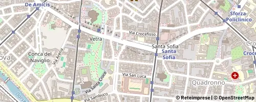 Mappa Milán