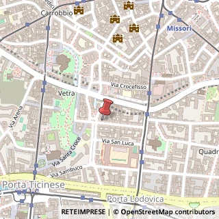 Mappa Via Cosimo del Fante, 16, 20122 Milano, Milano (Lombardia)