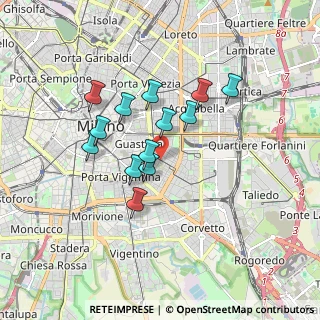 Mappa Via Silio Italico, 20135 Milano MI, Italia (1.42154)