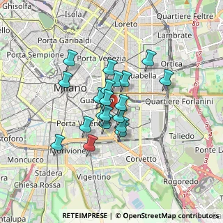 Mappa Via Silio Italico, 20135 Milano MI, Italia (1.2275)