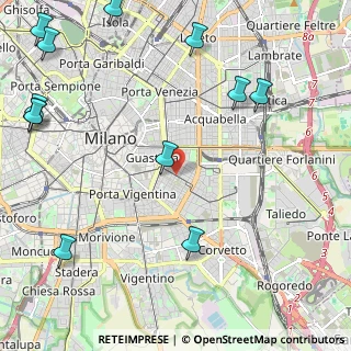 Mappa Via Silio Italico, 20135 Milano MI, Italia (3.1375)