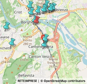 Mappa Via Torino 98 sede Segreteria anno rotariano, 10015 Ivrea TO, Italia (1.15533)