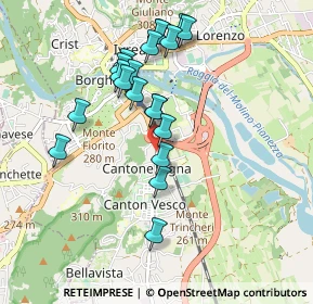 Mappa Via Torino 98 sede Segreteria anno rotariano, 10015 Ivrea TO, Italia (0.8705)