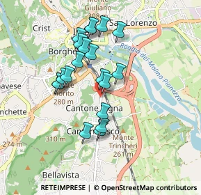 Mappa Via Torino 98 sede Segreteria anno rotariano, 10015 Ivrea TO, Italia (0.781)