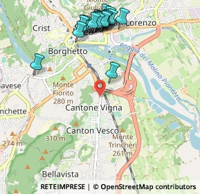 Mappa Via Torino 98 sede Segreteria anno rotariano, 10015 Ivrea TO, Italia (1.2105)