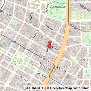 Mappa Via Simone d'Orsenigo,  18, 20135 Milano, Milano (Lombardia)