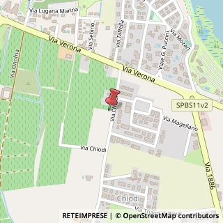 Mappa Via Chiodi, 27, 25019 Sirmione, Brescia (Lombardia)