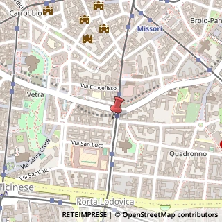 Mappa Corso Italia, 48, 20122 Milano, Milano (Lombardia)