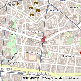 Mappa Corso Italia,  46, 20122 Milano, Milano (Lombardia)