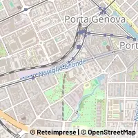 Mapa Milano