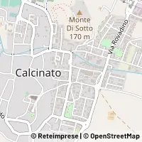 Hartă Calcinato