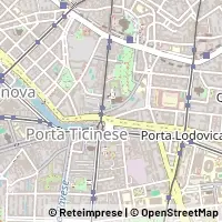 Kaart Milano