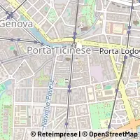 Mapa Milano