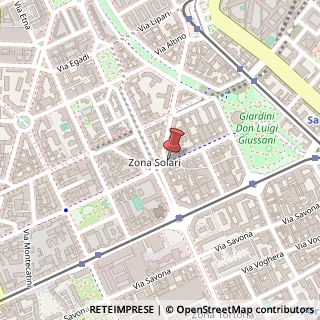 Mappa Via Valparaiso, 18, 20144 Milano, Milano (Lombardia)