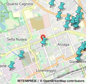 Mappa Inganni, 20147 Milano MI, Italia (1.5325)