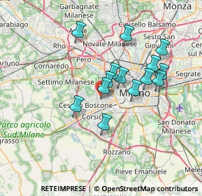 Mappa Inganni, 20147 Milano MI, Italia (5.88286)