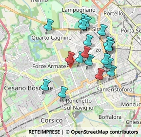 Mappa Inganni, 20147 Milano MI, Italia (1.733)