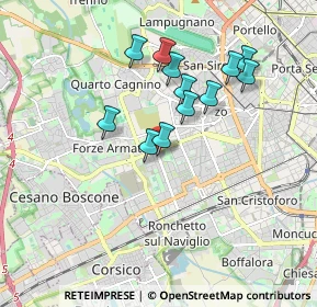 Mappa Inganni, 20147 Milano MI, Italia (1.56167)
