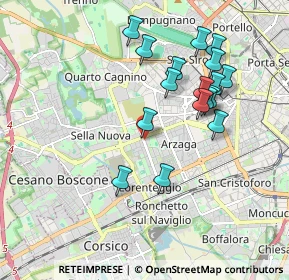 Mappa Inganni, 20147 Milano MI, Italia (1.81765)