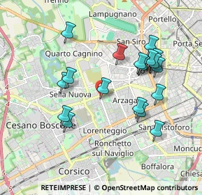 Mappa Inganni, 20147 Milano MI, Italia (1.8395)